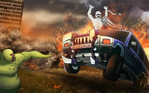 Download Monster Car Hill Racer